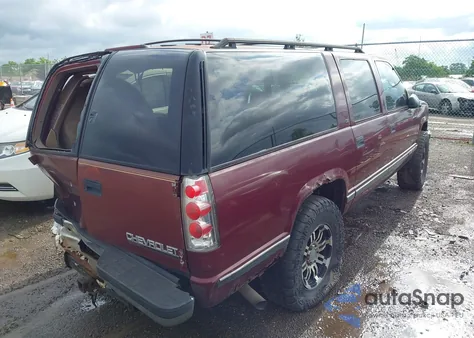 1999 Chevrolet Suburban 1500 Lt z USA, uszkodzony, nr VIN 1GNFK16R1XJ302411